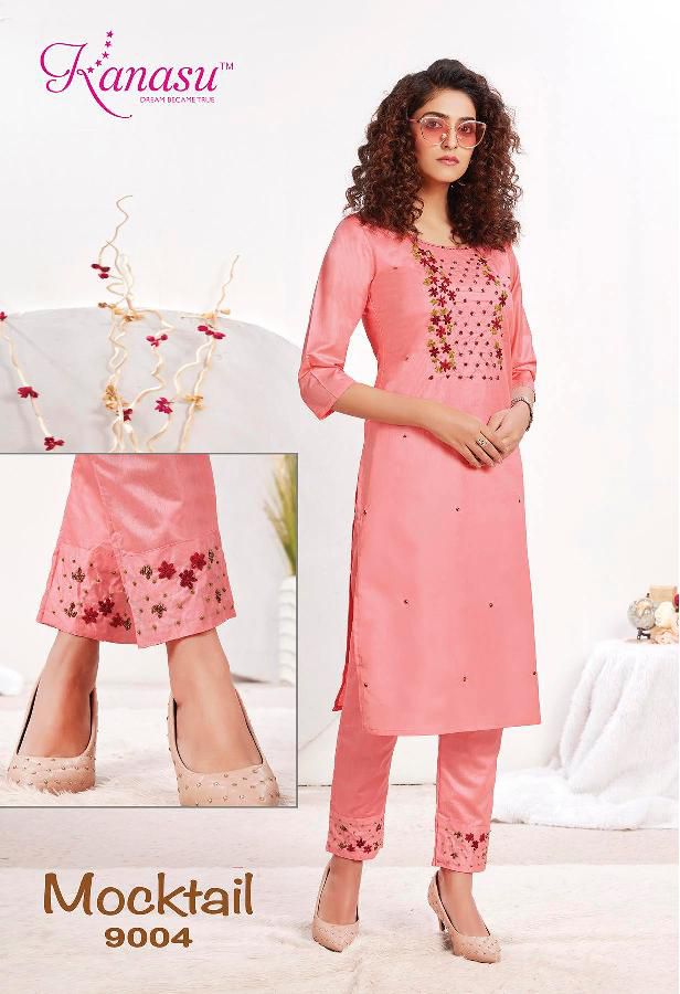 Mocktail By Kanasu Kurtis With Bottom Catalog
